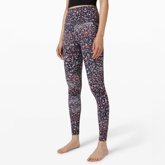 lululemon athletica Pants - LuluLemon align high rise 28” color Water Blossom size 8